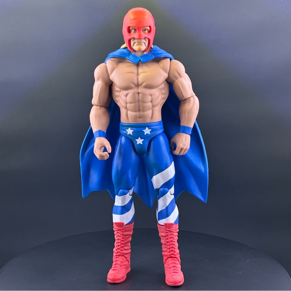 Mattel WWE Create A Superstar Hulk Hogan Wrestling Figure 2015 WWF Mr. America